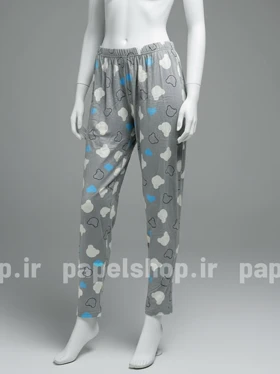 شلوار مخمل استیکردار