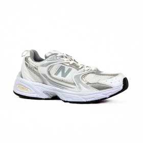 کتانی نیوبالانس 530 سفید نقره ای زنانه 530 new balance