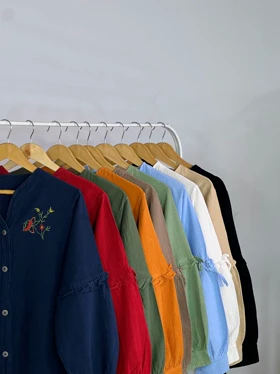 مانتو گلدوزی ارکیده