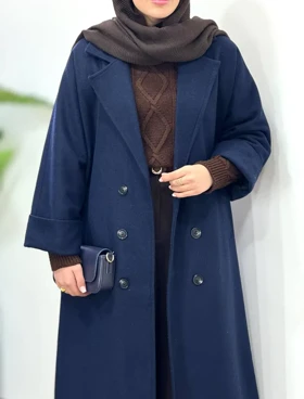 پالتو فوتر بلند آستردار آیسو دلبر