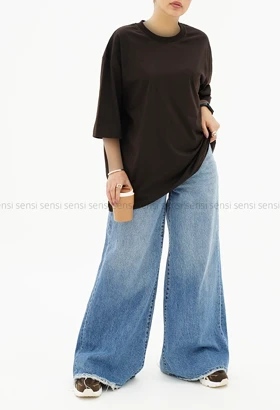 تیشرت لانگ رنگی کد1005294