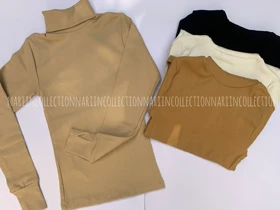 بلوز فینگری یقه اسکی