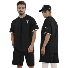 ست تیشرت و شلوارک اسپرت نایک مدل DS-4H0828 مشکی