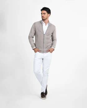 ام کی کالکشن سویشرت و هودی mk-5944-cream