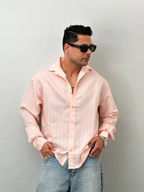 پیراهن مردانه راه راه مودال 1061