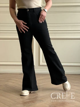 جین بوت کات سایزبزرگ قد 113