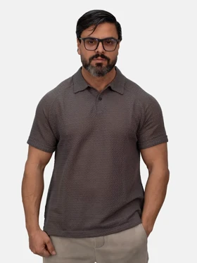 تیشرت مراکشی دکمه‌ای