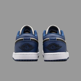 نایکی جردن 1 کرم سرمه ای ساق کوتاه Nike Air Jordan 1 Low OG Blue Navy Cream