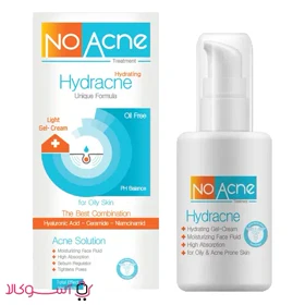ژل کرم آبرسان نو آکنه مدل hydracne حجم 80 میل