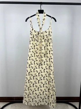 پیراهن میدی گل‌دار وارداتی 7746