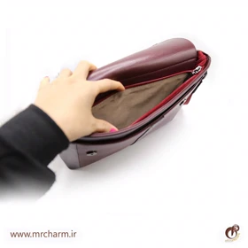 کیف دوشی زنانه چرم mrc1352