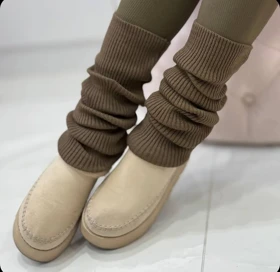 لگ وارمر وارداتی (قهوه ای)