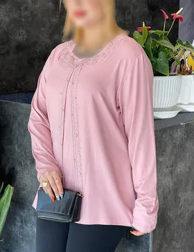 بلوز نگینی آرمیس کد : b0012