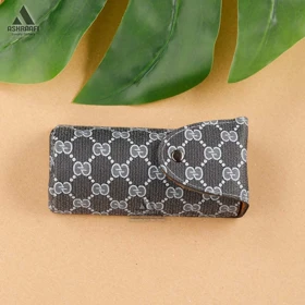 کیف عینک طرح گوچی Gucci Glasses Case 02 (مشکی)