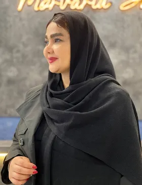 شال کاموایی رنگی کد : L189