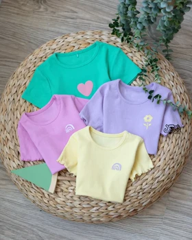 تیشرت دخترانه تابستانی