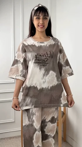 مینی اسکارف آبرنگی لانگ نخ و پنبه