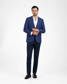 ام کی کالکشن کت mk-22517-navy-blue