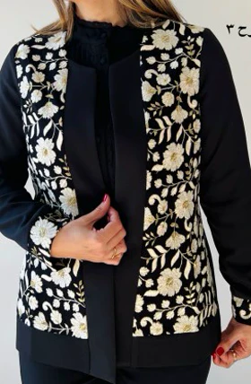 کت مزونی با خرجکار سوزندوزی