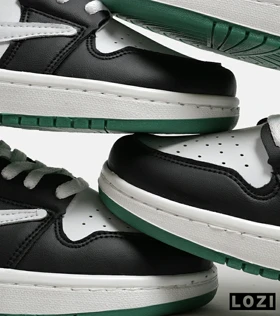 کفش کتانی مردانه سفید مشکی سبز NIKE travis scott