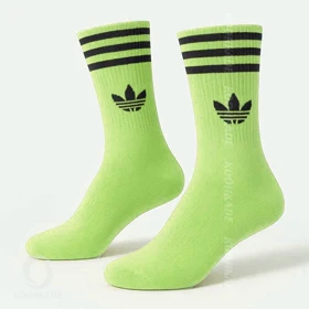 جوراب ورزشی ADIDAS ساق بلند (سبز روشن)