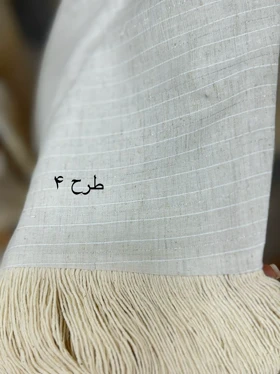 مانتو لینن مکرومه