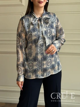 شومیز حریر شاین کرواتی