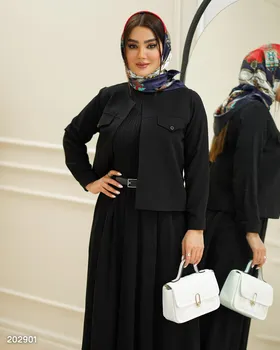 کت و دامن زنانه مدل ساجده کد 2029 (ضمانت اصلات)