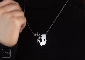 گردنبند استیل قاصدک