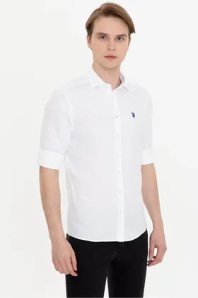 پیراهن سفید مردانه G081SZ004.000.1362178