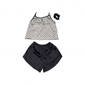 ست تاپ و شلوارک طرح لویی ویتون 074