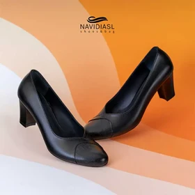 کفش زنانه تمام چرم مجلسی کد 4016001