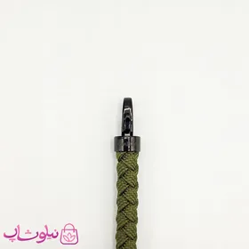 دستبند امگا کنفی مردانه سبز قفل مشکی کیفیت مستر