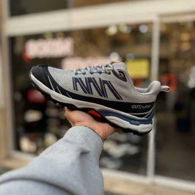 کتانی سالامون طوسی سرمه ای کد 6186