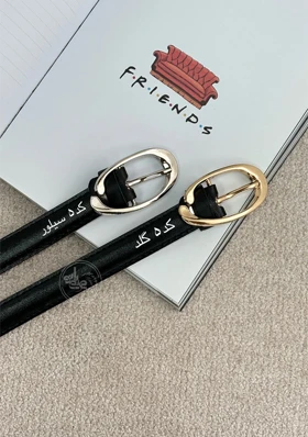 کمربند سگک دار باریک