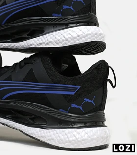 کفش کتانی ورزشی مشکی و آبی مردانه و زنانه PUMA