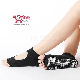 جوراب ورزشی بدون انگشت ژله ای مدل RTS52