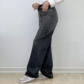 شلوار جین نیم بگ 1007748