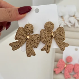 گوشواره کنفی پاپیون کد 817