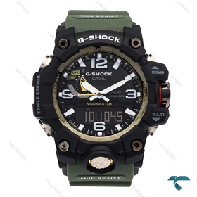 کاسیو جیشاک GWG-1000 مردانه سبز مشکی Gshock-6555-G
