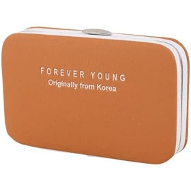 جاکارتی چرمی مصنوعی مدل Forever Young (نارنجی)