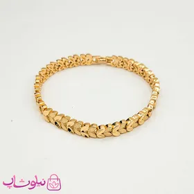 دستبند زنانه ژوپینگ مدل برگ