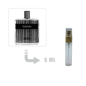 دکانت عطر ادکلن اسپلندور بلک-مشکی مردانه 5 میل اصلی Splendor Black for Men 5ml