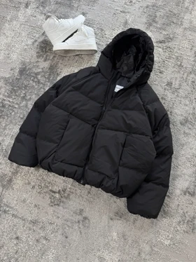 کاپشن کلاه دار BERSHKA