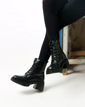 نیم بوت زنانه مدل Stradivarius-Ankle-Boots BTB05