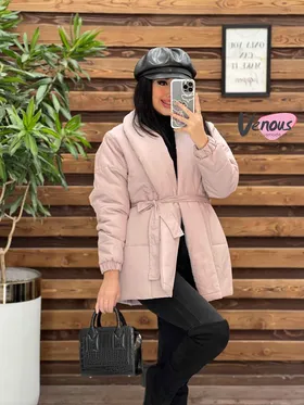 کاپشن پفی یقه آرشال