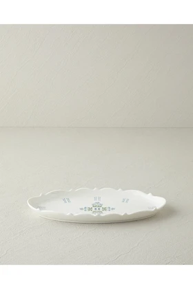 بشقاب کشیده English Home مدل Retro Paisley Bone China