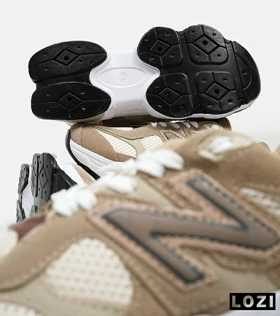 کفش کتانی مردانه و زنانه قهوه ای NEW BALANCE 9060