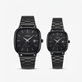 ست ساعت مچی عقربهای کاسیو (Casio) طرح کلاسیک - مشکی