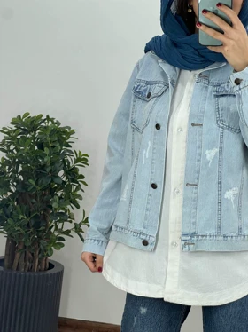 کت جین پاییزه ترنم (ایراد دار)